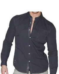 191 Unlimited Button Front Slim Fit Shirt