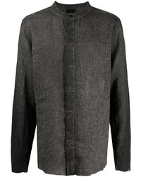 Thom Krom Collarless Button Up Shirt