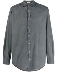 Massimo Alba Cotton Spread Collar Shirt