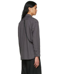 Izzue Gray Cotton Shirt
