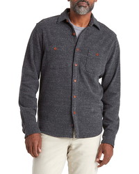 Faherty Knit Alpine Button Up Shirt