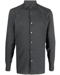 Zegna Long Sleeve Button Up Shirt