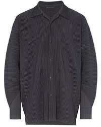 Homme Plissé Issey Miyake Pleated Long Sleeve Shirt