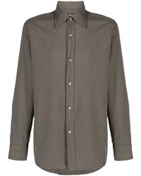 Tom Ford Pointed Collar Button Up Shirt