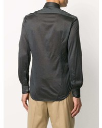 Corneliani Pointed Collar Cotton Shirt