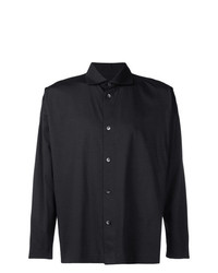 Homme Plissé Issey Miyake Spread Collar Shirt