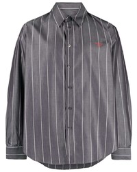 Martine Rose Vertical Stripe Long Sleeve Shirt