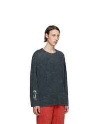 Rochambeau Black Yves Scherer Edition Times Up Long Sleeve T Shirt