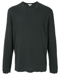 James Perse Dry Touch Crew Neck Top