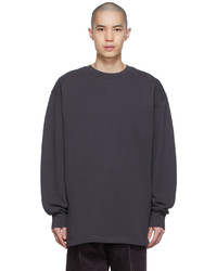 Acne Studios Grey Cotton Sweatshirt