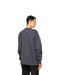 Acne Studios Grey Logo Sweatshirt