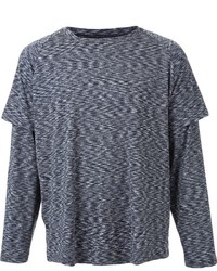 Ovadia & Sons Layered Long Sleeves T Shirt