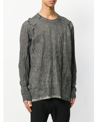 Isaac Sellam Experience Oversized Distressed Top