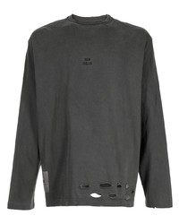 Izzue Perforated Detail T Shirt