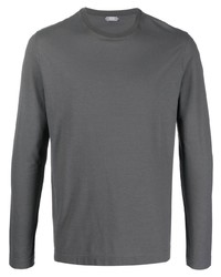 Zanone Plain Long Sleeved T Shirt