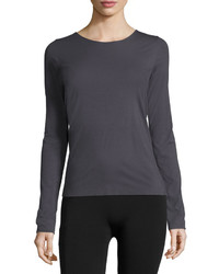 Wolford Pure Long Sleeve Pullover Tee