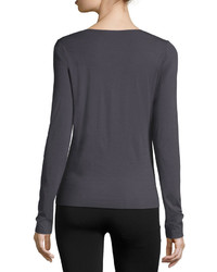 Wolford Pure Long Sleeve Pullover Tee