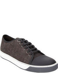Charcoal Low Top Sneakers