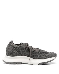 Gianvito Rossi Fine Knit Lace Up Sneakers