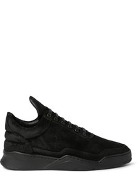 Filling Pieces Ghost Waxed Nubuck Sneakers
