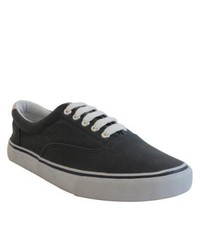 Tecs Grey Lace Up Canvas Sneakers