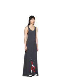 Reebok by Pyer Moss Grey Collection 3 Long Tank Dress
