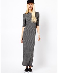 Monki Stripe Maxi Dress