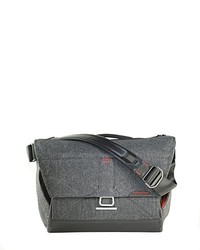 Charcoal Messenger Bag