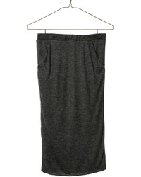 Ragdoll LA Knit Jersey Skirt Dark Grey