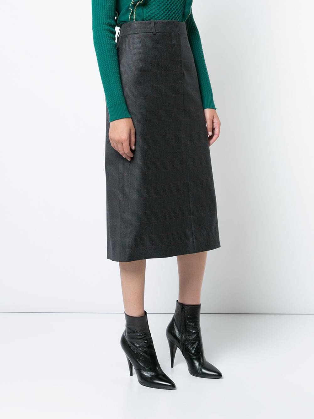 Calvin Klein 205W39nyc Midi Straight Skirt, $557 | farfetch.com | Lookastic