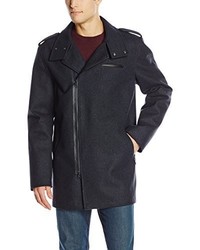 7 For All Mankind Waterproof Military Wool Jacket
