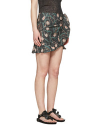 Isabel Marant Grey Luna Miniskirt
