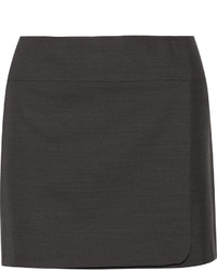 Theory Katen Stretch Wool Wrap Skirt