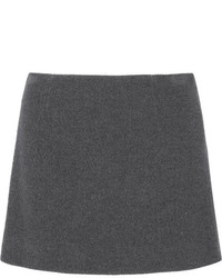 Miu Miu Textured Wool Mini Skirt
