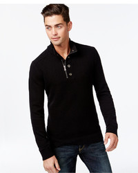 Inc International Concepts England Mock Neck Sweater Only At Macys
