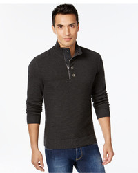 Inc International Concepts England Mock Neck Sweater Only At Macys