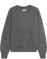 Etoile Isabel Marant Toile Isabel Marant Clifton Mohair Blend Sweater Gray