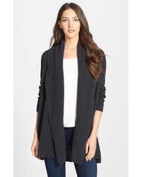 Nordstrom Collection Cashmere Shawl Collar Open Cardigan