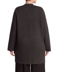 Eileen Fisher Plus Size Long Open Front Cardigan