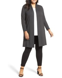 Vince Camuto Plus Size Open Front Maxi Cardigan