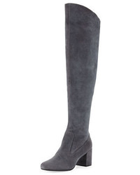 Vince Blythe Suede 75mm Over The Knee Boot