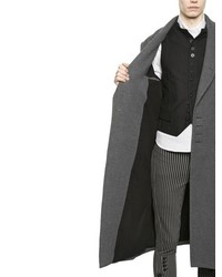 Ann Demeulemeester Double Breasted Wool Blend Coat