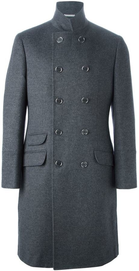 Brunello Cucinelli Double Breasted Coat, $5,155 | farfetch.com | Lookastic
