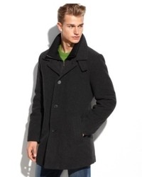 Calvin Klein Coat Coleman Wool Blend Overcoat