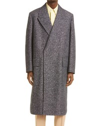 Jil Sander Cotton Blend Serge Coat In Open Grey At Nordstrom