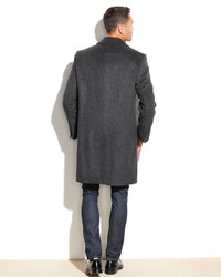 London Fog Coventry Wool Blend Overcoat