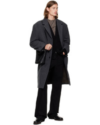 Lemaire Gray Chesterfield Coat