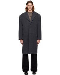 Lemaire Gray Chesterfield Coat