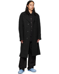 Wooyoungmi Gray Paneled Coat
