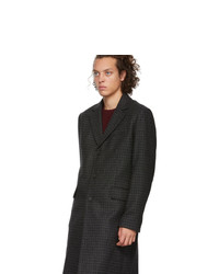 Rag and Bone Green And Grey Wool Rory Coat